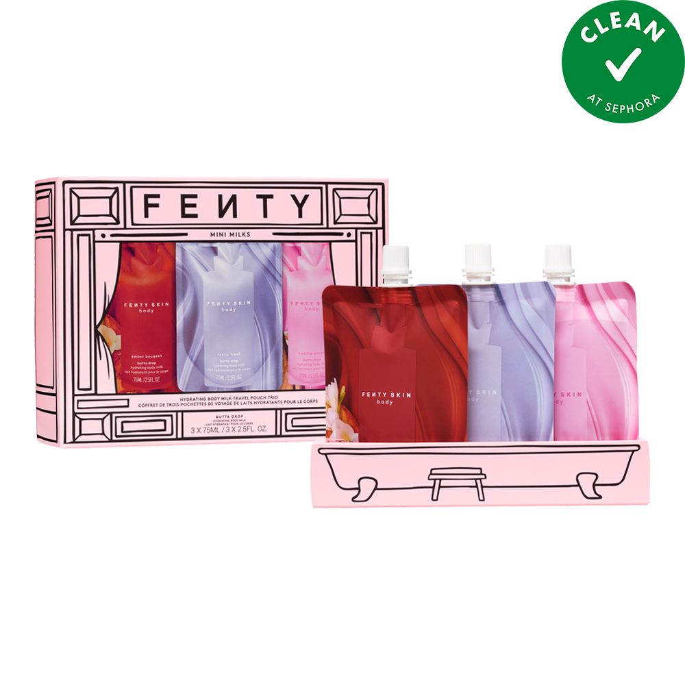 Mini Milks Hydrating Body Milk Travel Pouch Trio (Holiday Limited Edition)