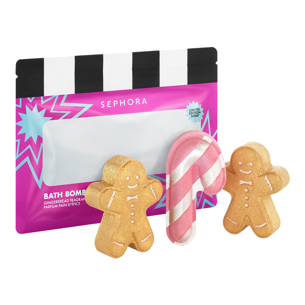 Bath Bomb Gingerbread Fragrance Trio (Holiday Limited Edition)