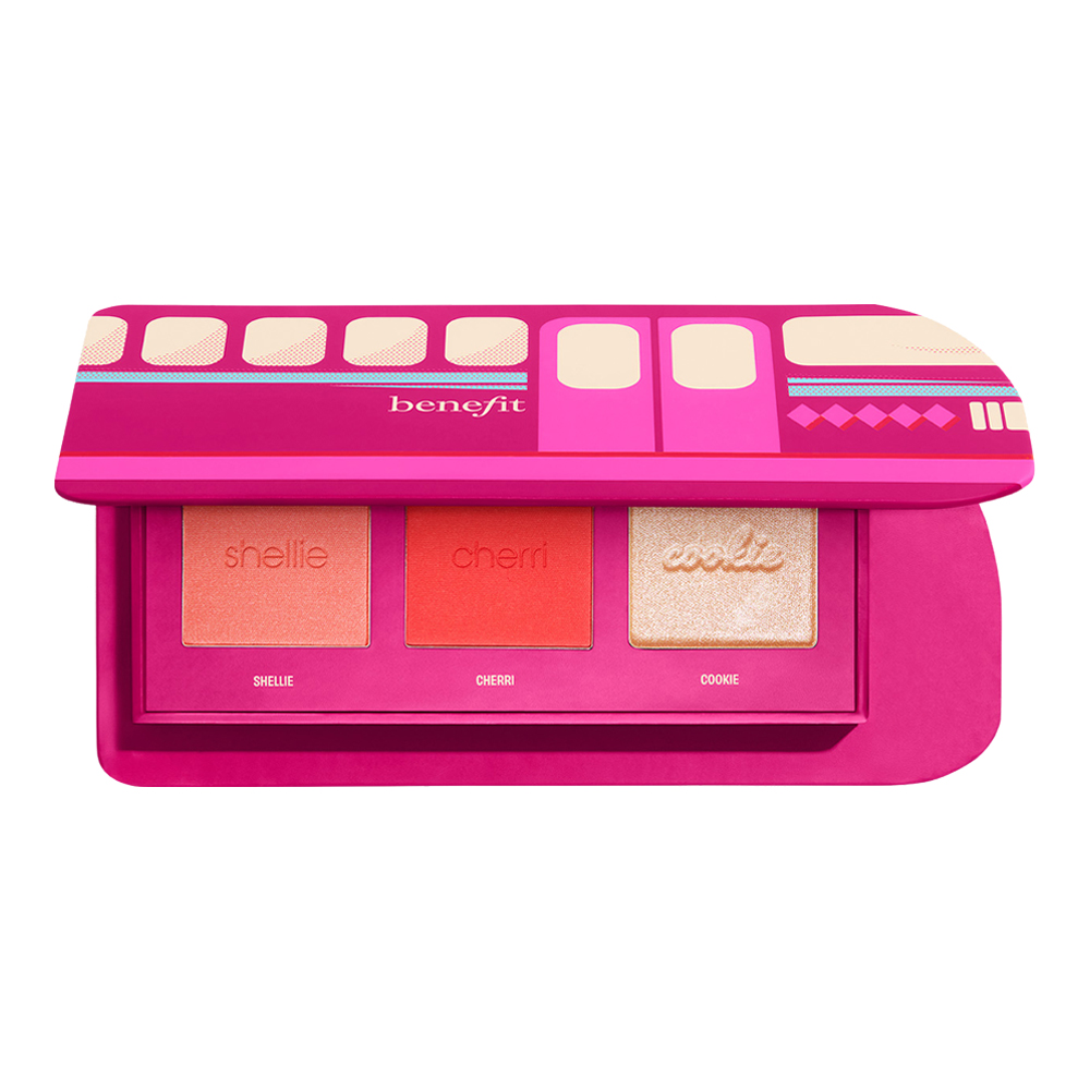 Glam Central Station Mini Highlighter & Blush Palette (Holiday Limited Edition)