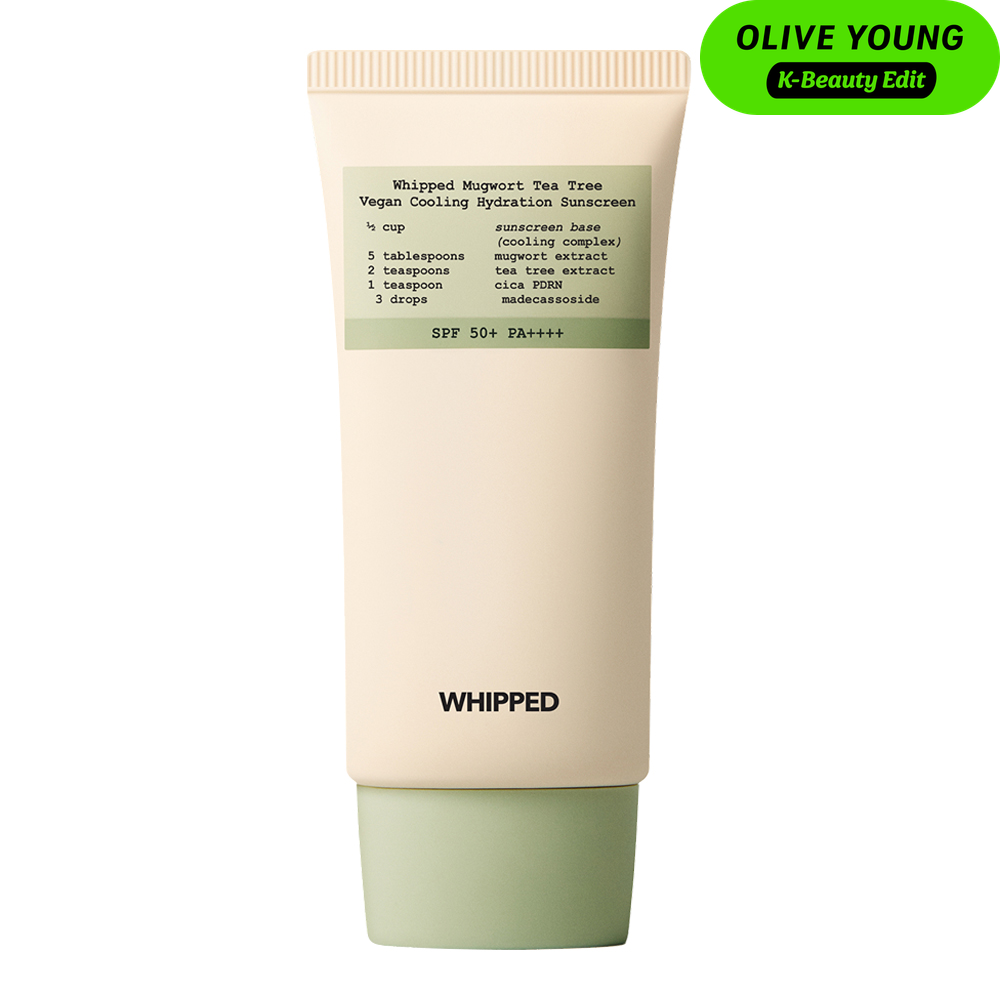 Mugwort Tea Tree Vegan Cooling Hydration Sunscreen SPF50+ PA++++