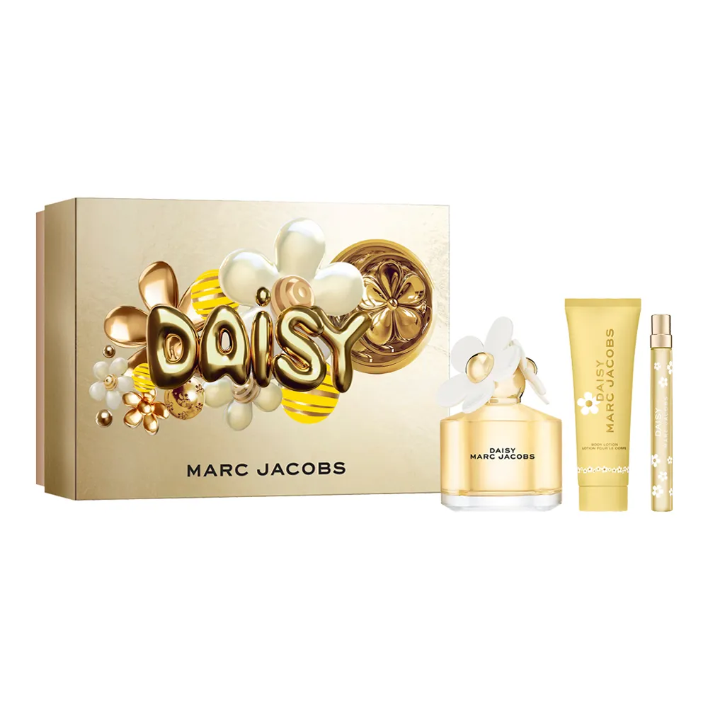 Marc Jacobs Beauty Daisy Eau De Toilette For Women Trio (Holiday Limited Edition)