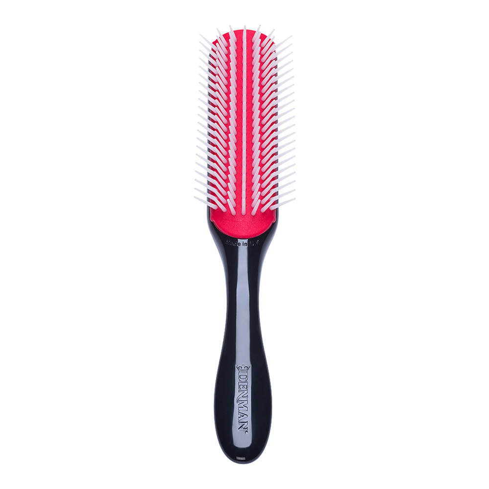 DENMAN D3 Classic Styler 7 Row Brush Black