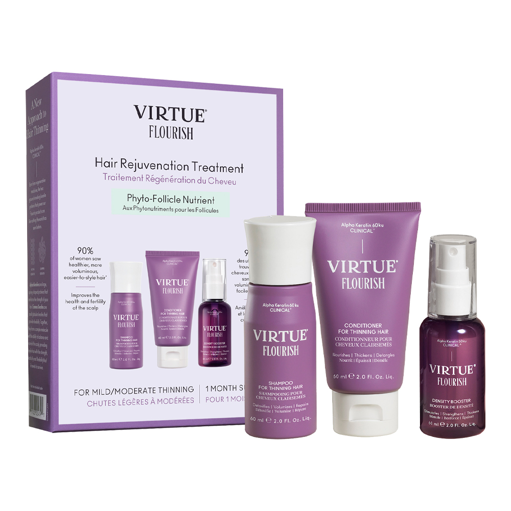 VIRTUE Flourish Hair Rejuvenation Treatment (1 Month Supply) 180ml