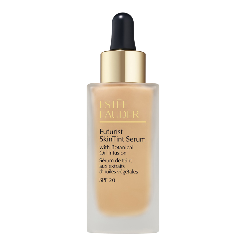 Estée Lauder Futurist SkinTint Serum Foundation With Botanical Oil Infusion SPF 20 1W1 Bone