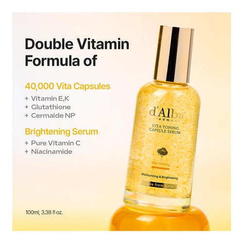Buy d'Alba Vita Toning Capsule Serum | Sephora Singapore