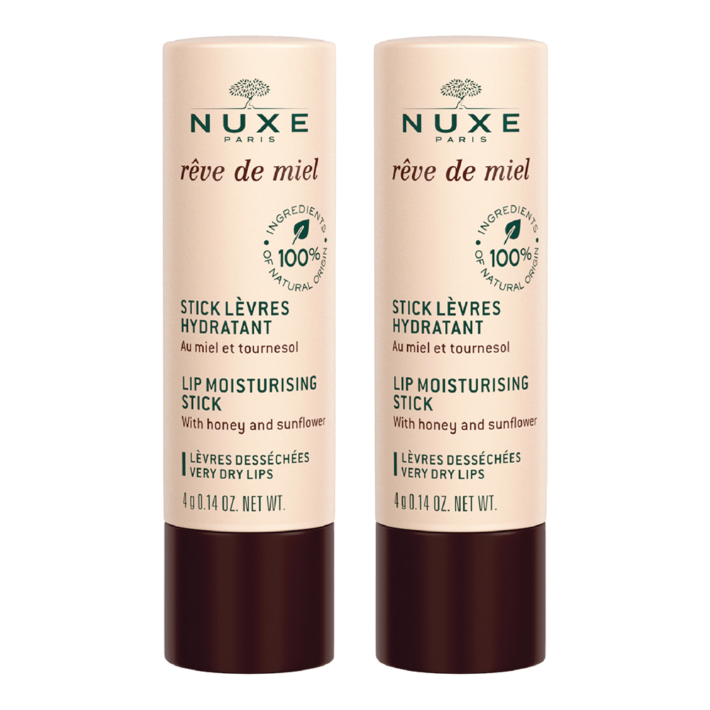 Rêve De Miel Lip Moisturising Stick Duo