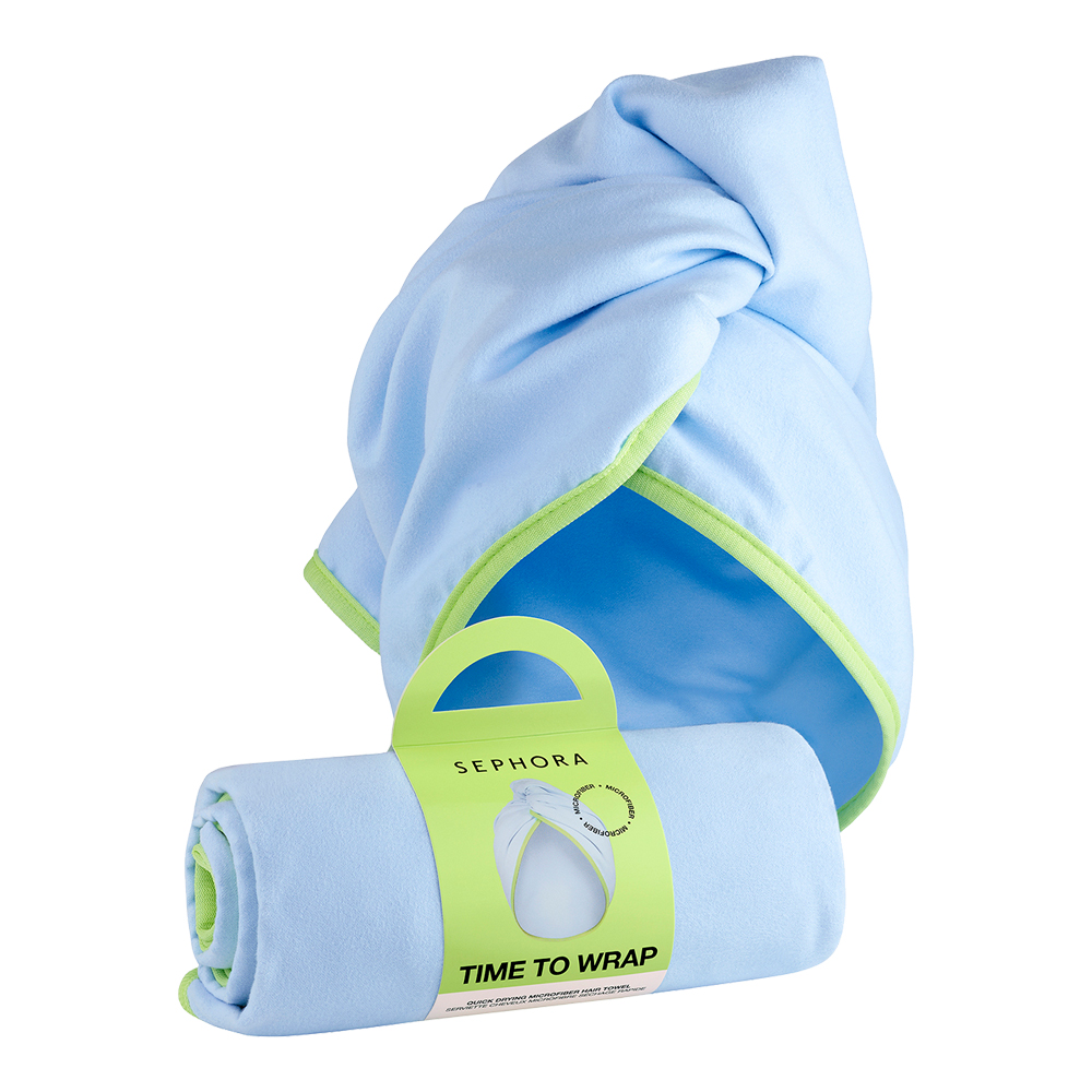 Time To Wrap Microfiber Hair Towel