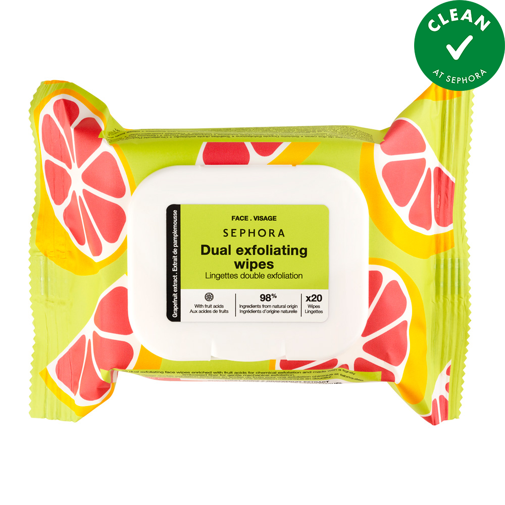 Dual Exfoliating Face Wipe