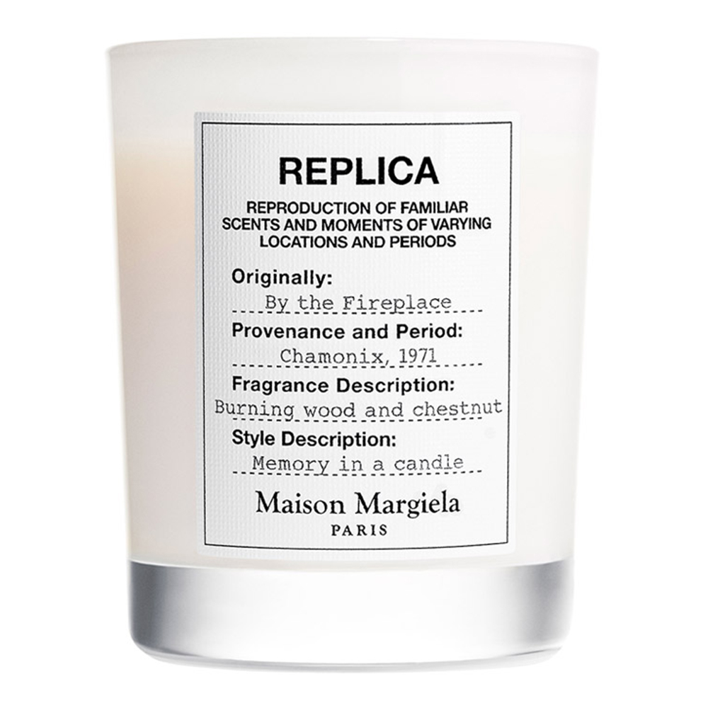 Replica By The Fireplace Candle