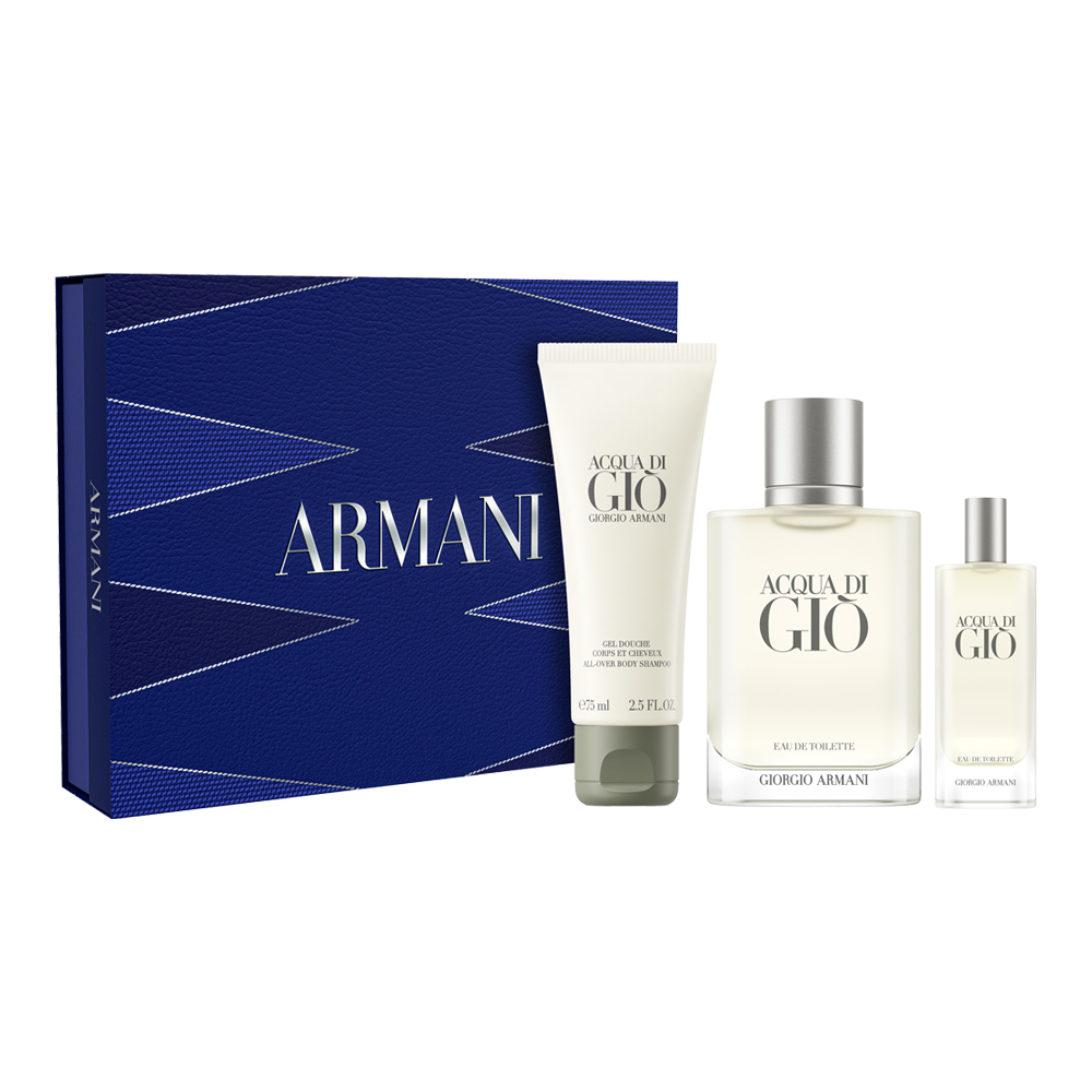 Acqua Di Gio Eau De Toilette Gift Trio (Limited Edition)