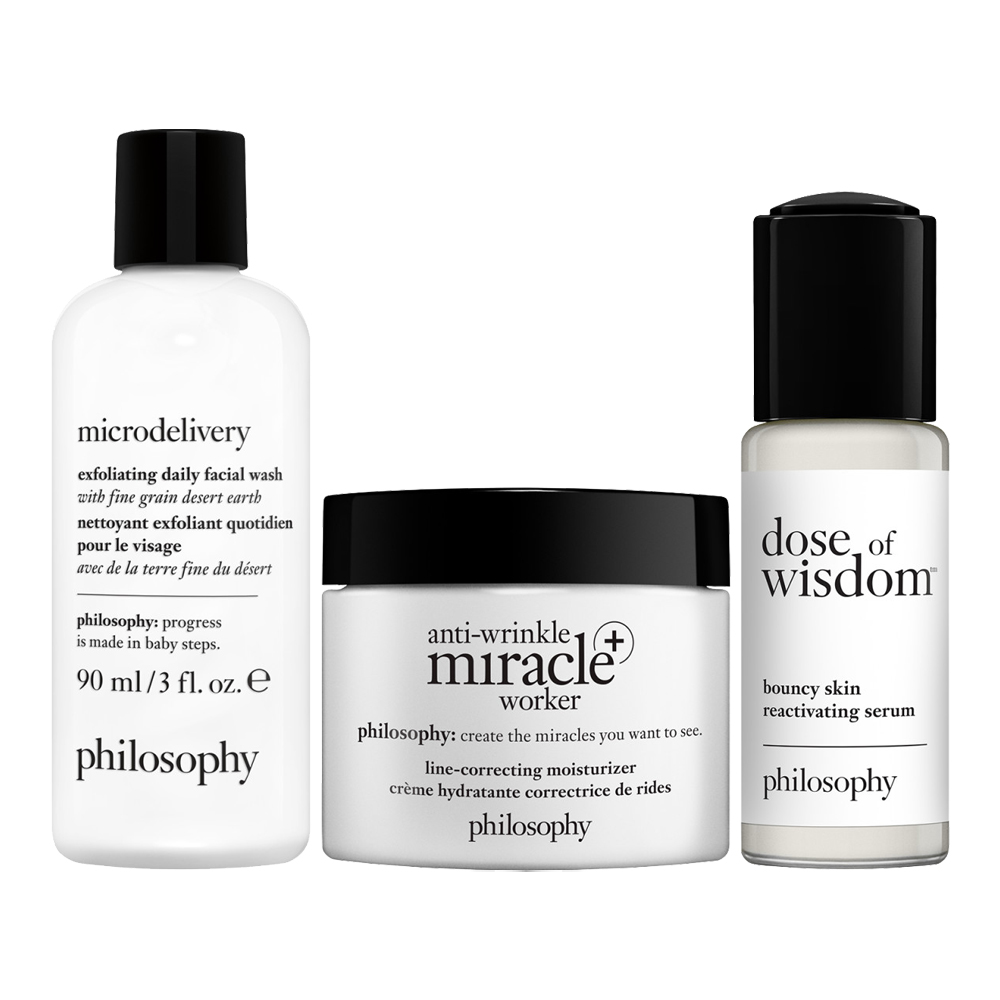 The Best Is Yet To Come Smooth, Bounce And Boost Radiance Set (Holiday Limited Edition)