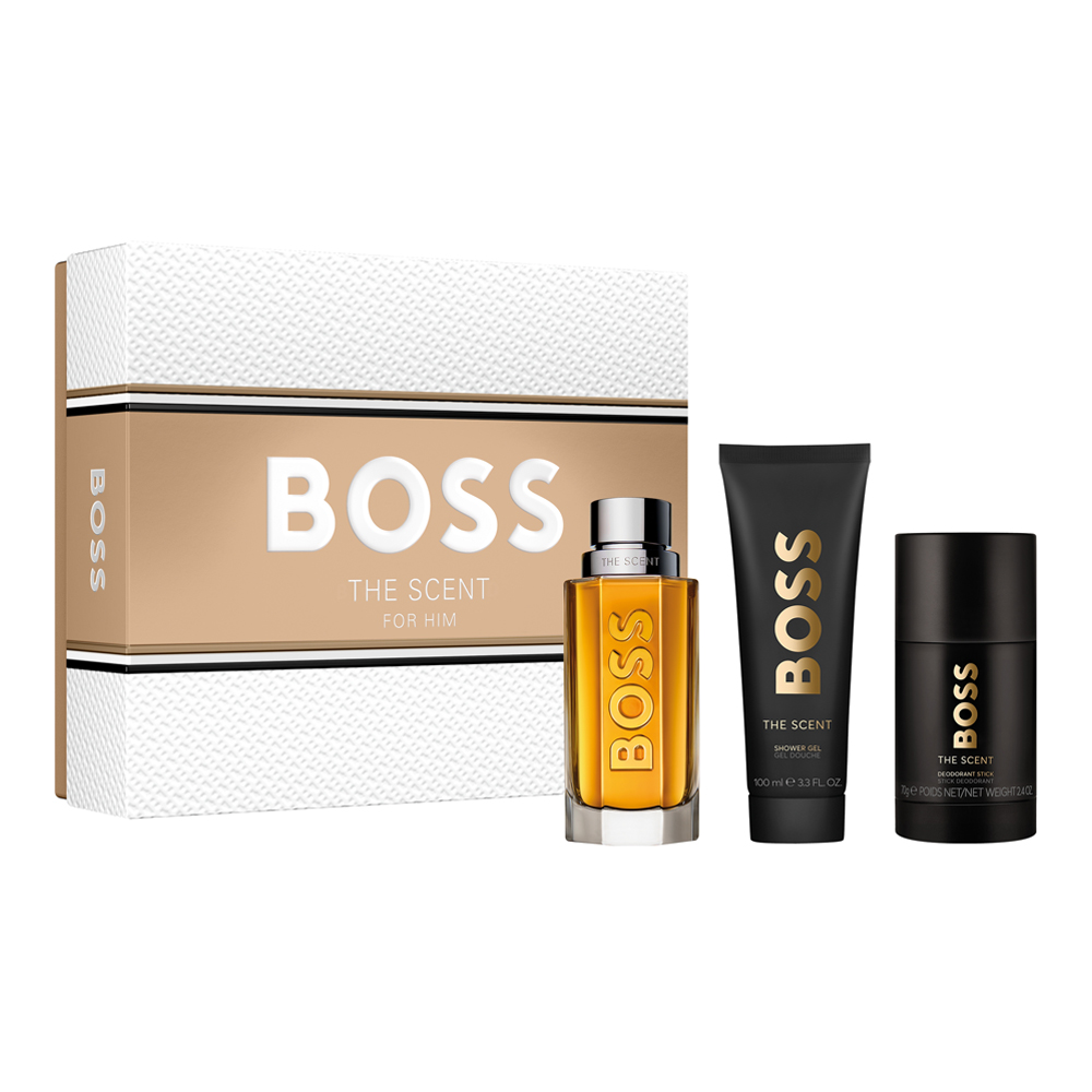 Buy HUGO BOSS Boss Men's 3-PC Boss The Scent Eau De Toilette Spring ...