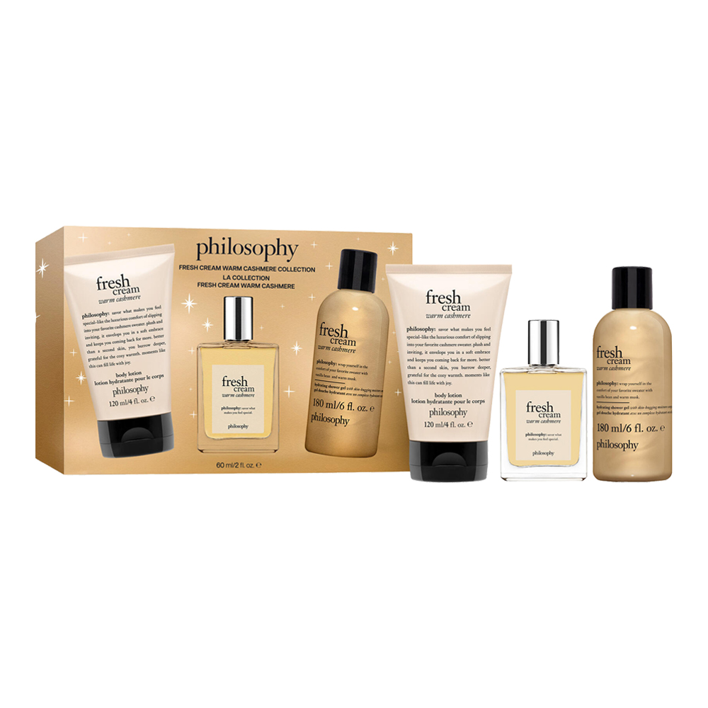 Fresh Cream Warm Cashmere Collection Gift Trio (Holiday Limited Edition)