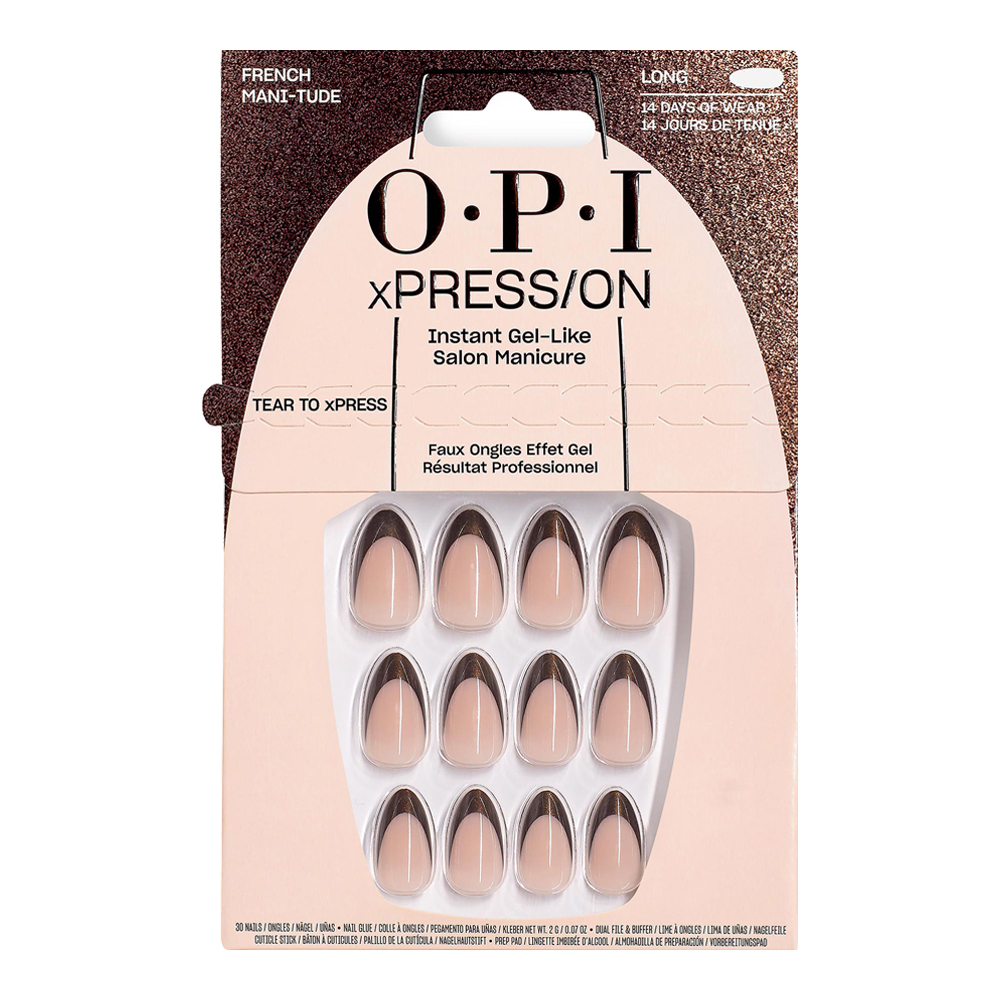 French Mani-Tude Xpress/On Instant Gel-Like Salon Manicure Set (Limited Edition)
