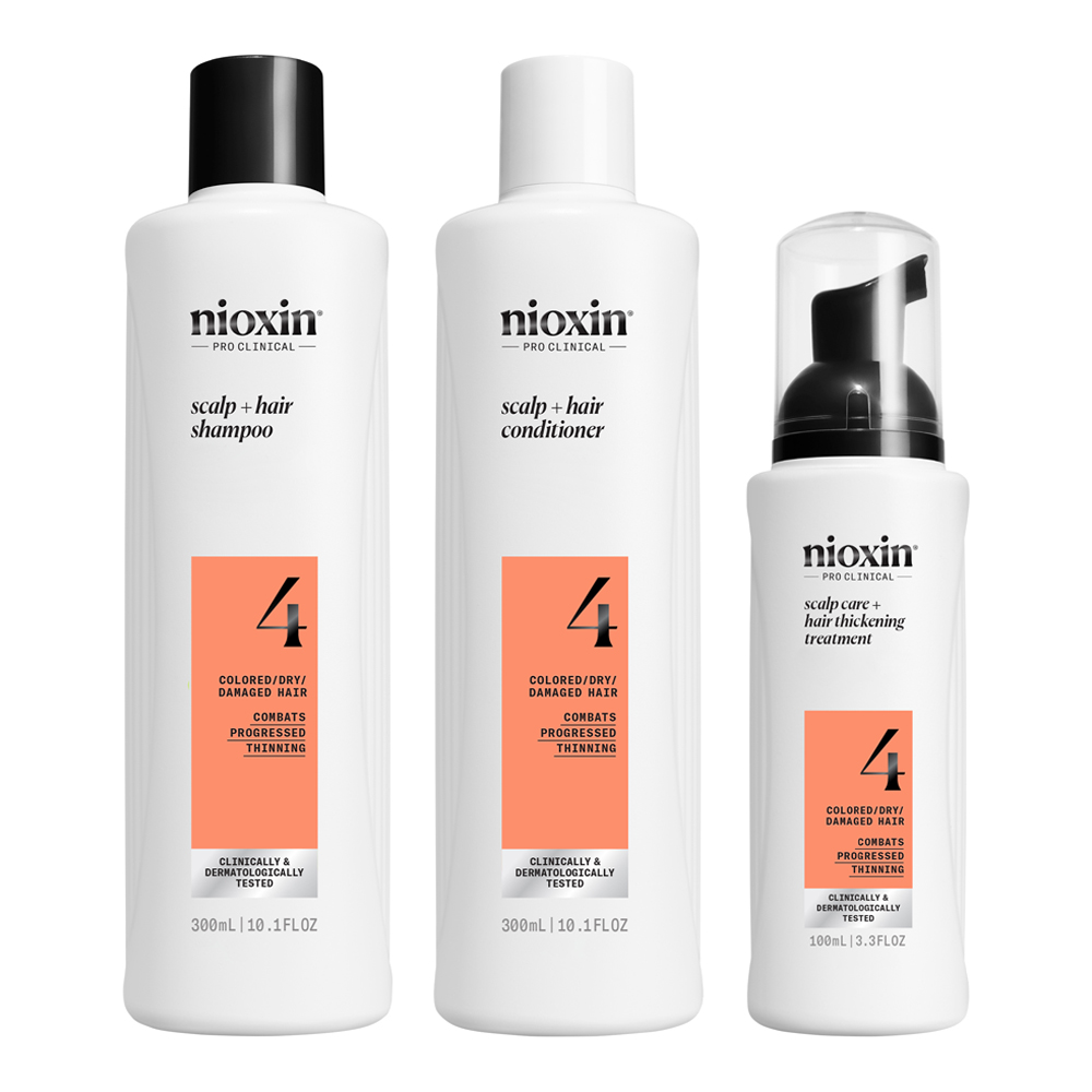 Scalp + Hair Thickening System 4 Kit