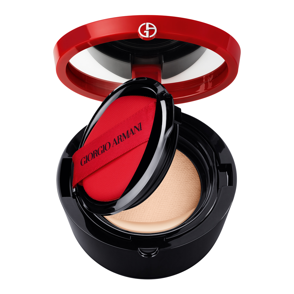 Red Cushion Plisse