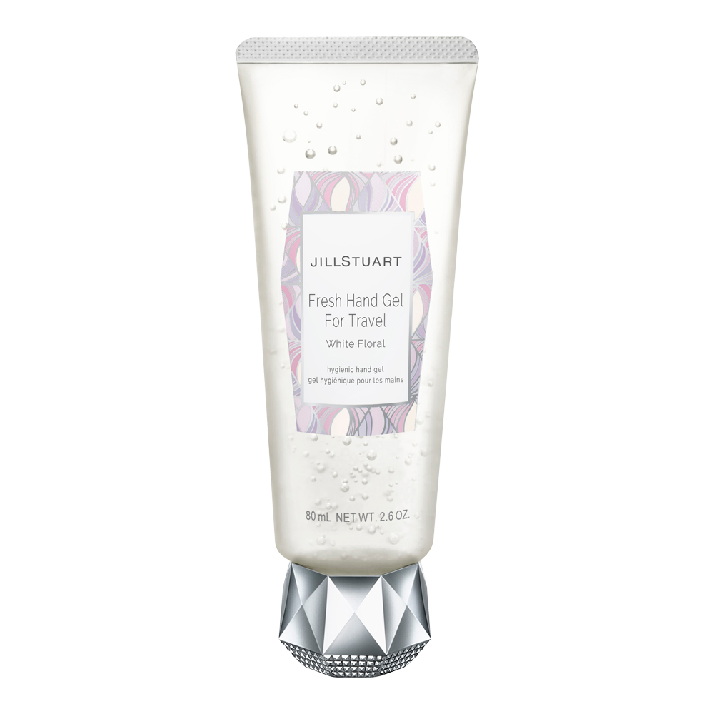 Fresh Hand Gel For Travel White Floral Hand Wash
