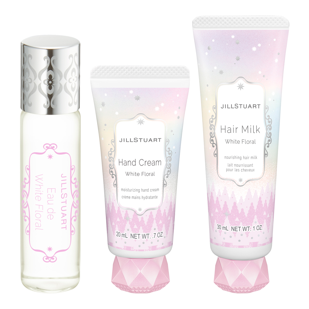 Utopia Just For You White Floral Gift Collection Set (Holiday Limited Edition)