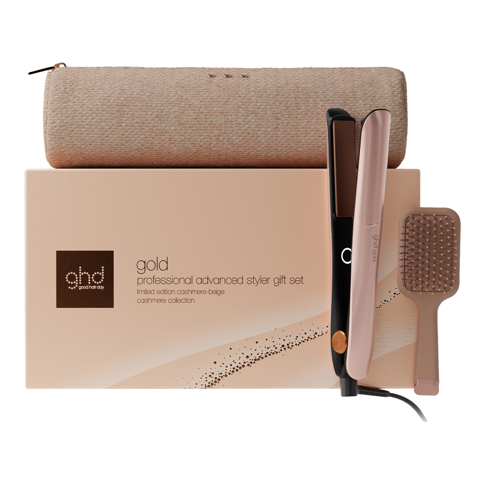 Cashmere Beige Gold Professional Advanced Styler Gift Set (Holiday Limited Edition)