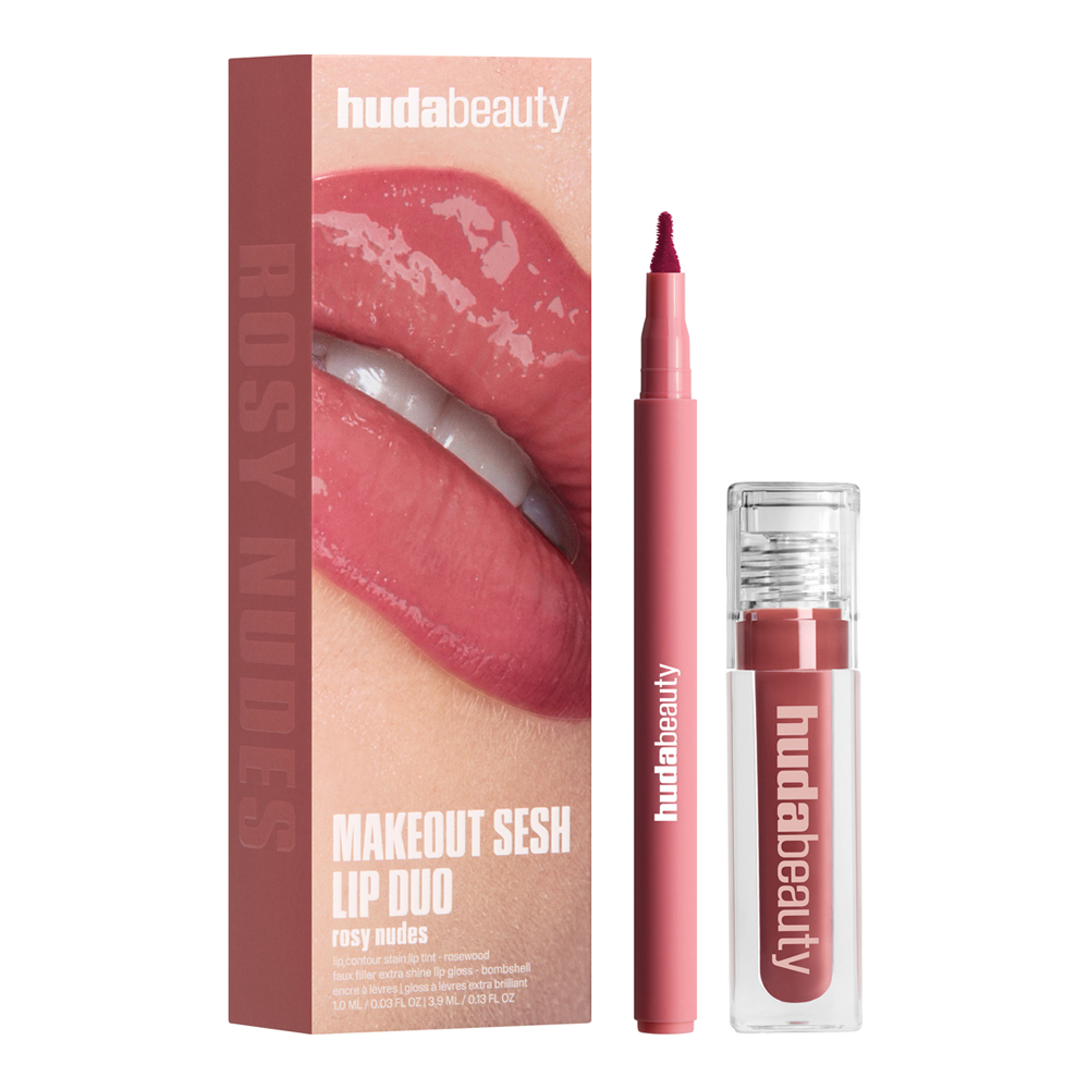 Rosy Nudes Makeout Sesh Lip Duo (Holiday Limited Edition)