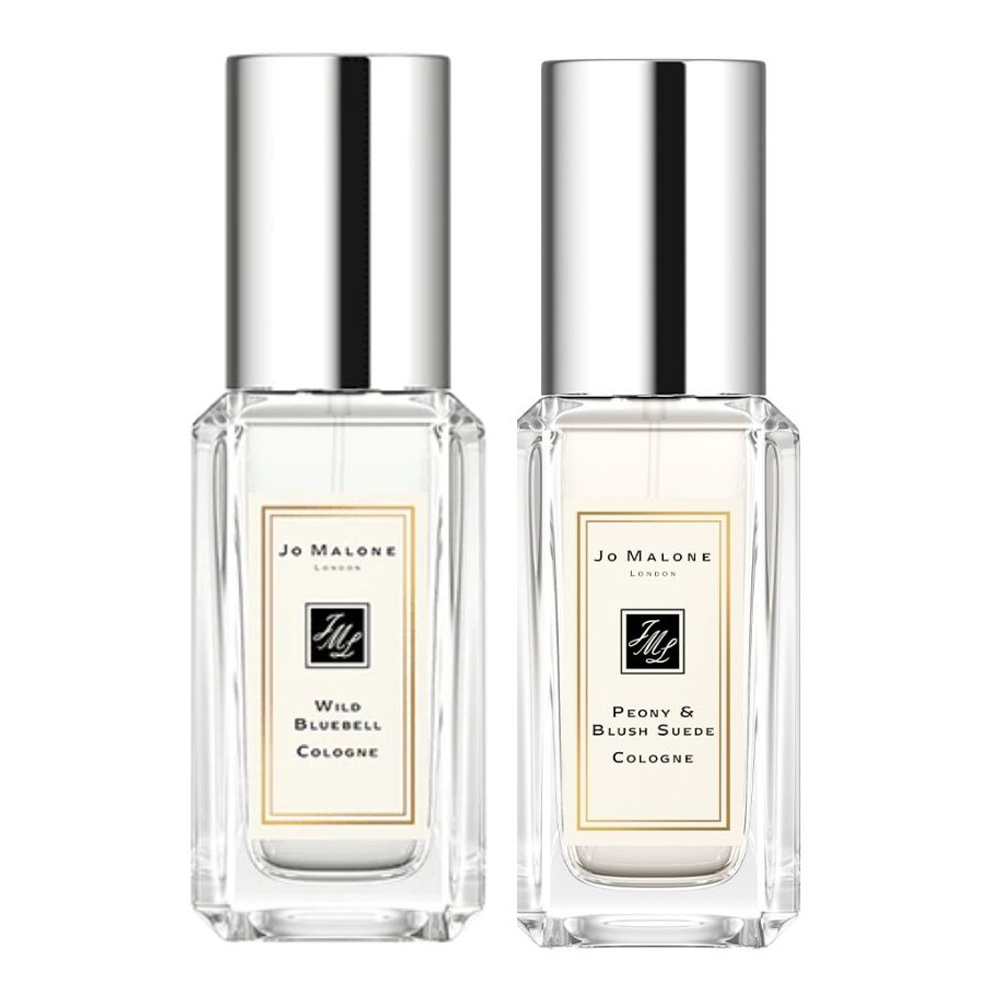 Peony Blush & Suede And Wild Bluebell Cologne Miniature Duo
