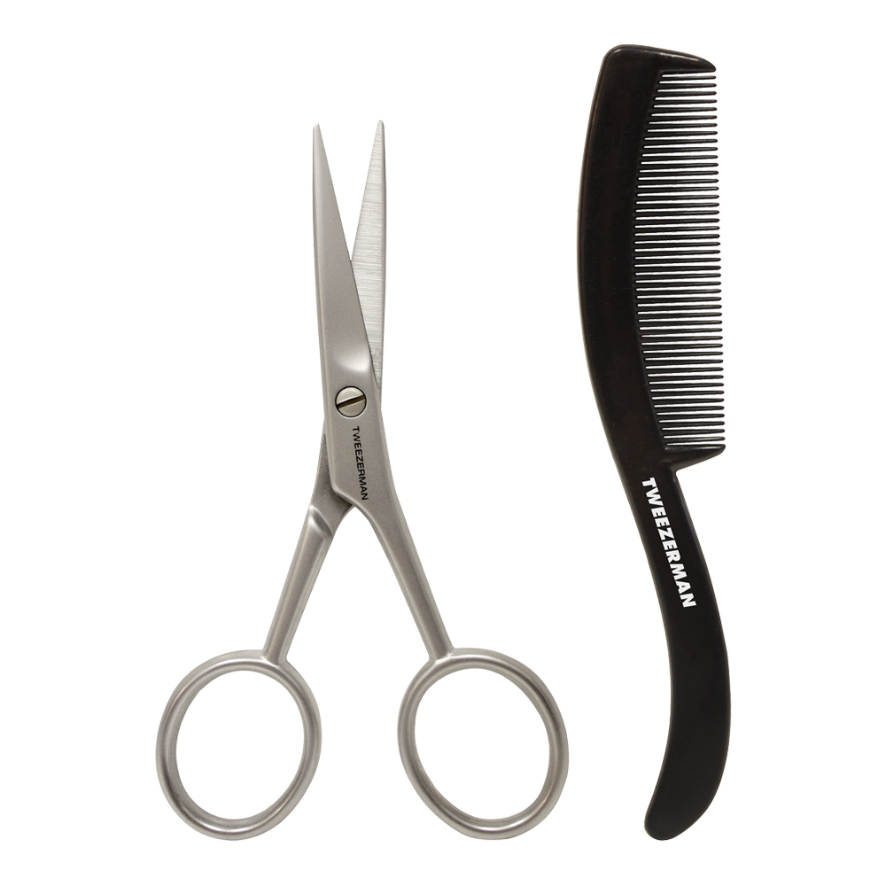 G.E.A.R. Moustache Scissors And Comb