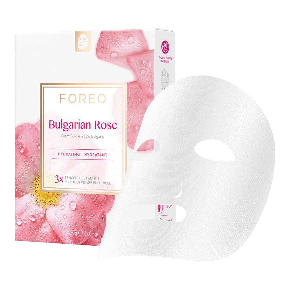 Farm To Face Bulgarian Rose Hydrating Tencel Sheet Mask Set