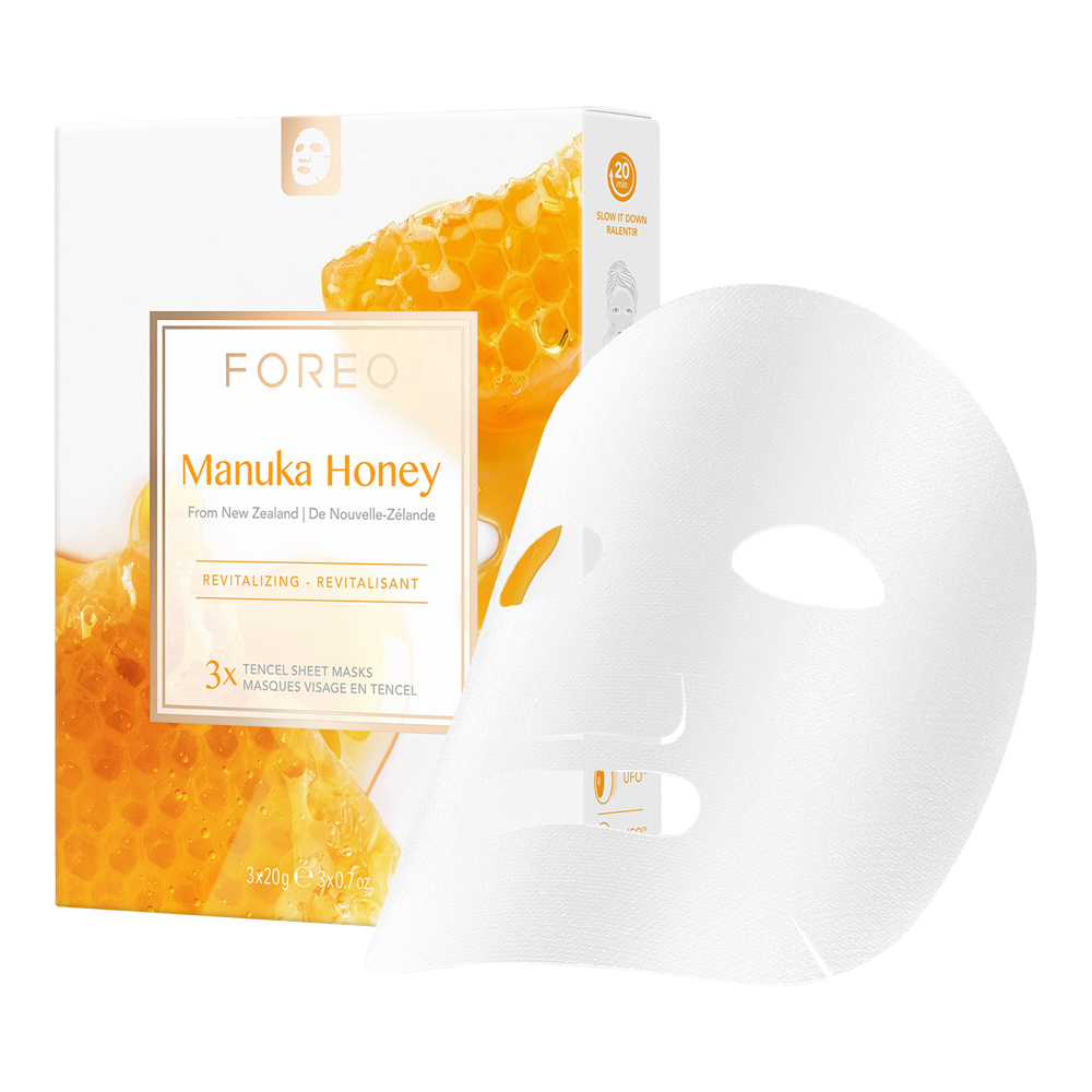 Farm To Face Manuka Honey Revitalizing Tencel Sheet Mask Set