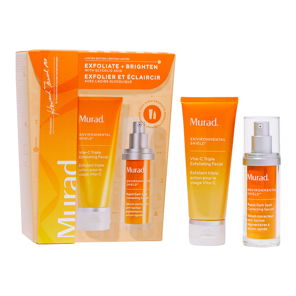 Exfoliate + Brighten With Glycolic Acid Set (Limited Edition)