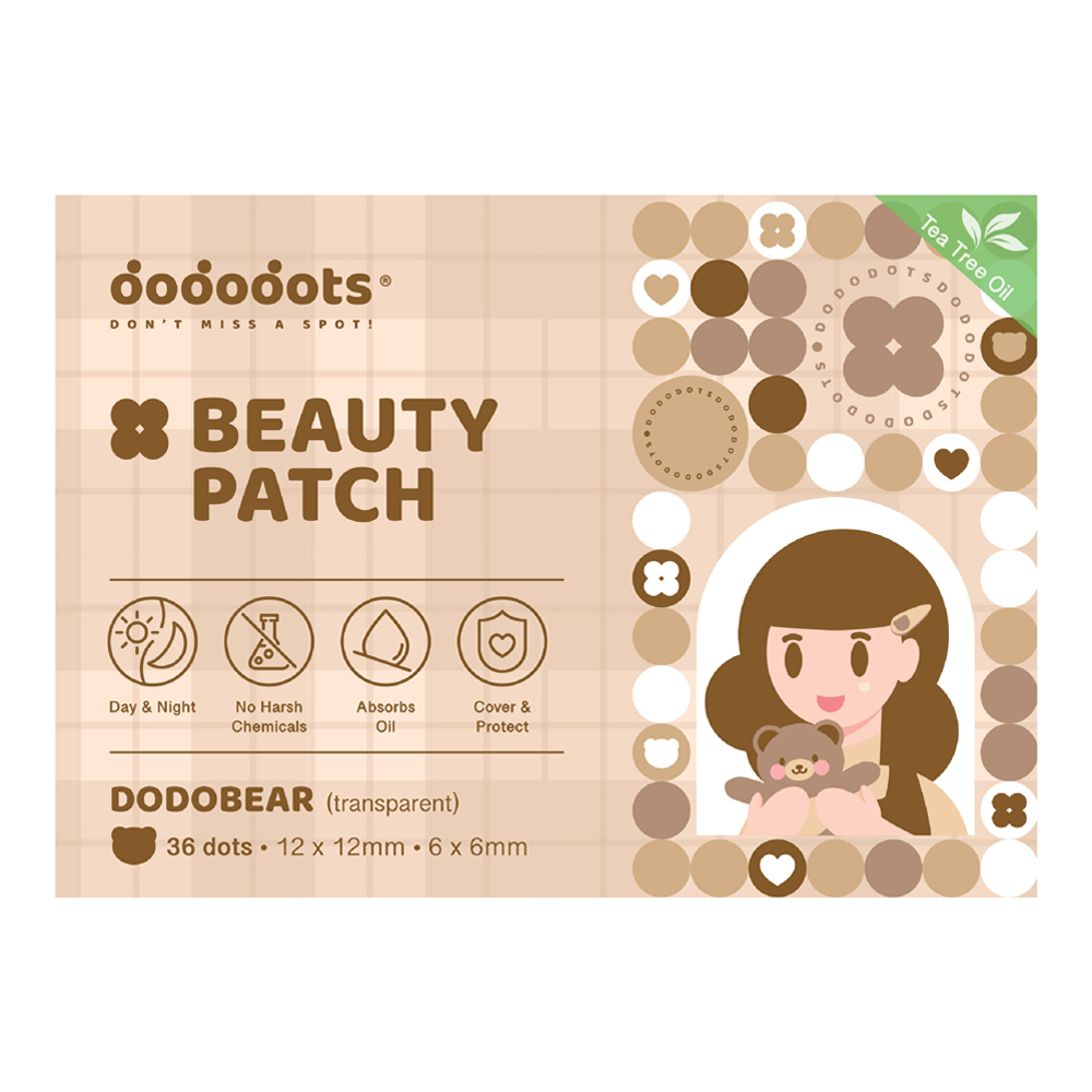 Beauty Patch Dodobear (Transparent)
