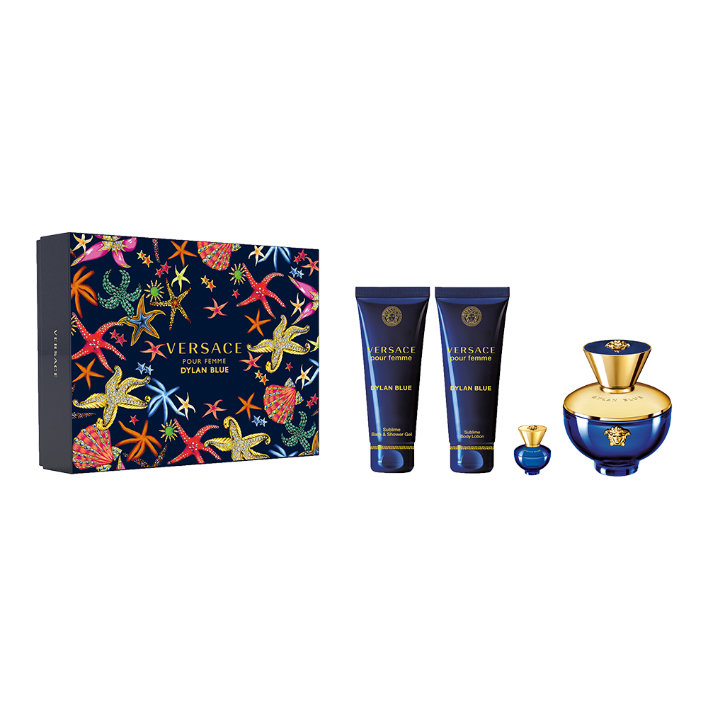 Dylan Blue Pour Femme Eau De Parfum, Body Lotion & Shower Gel Set (Limited Edition)