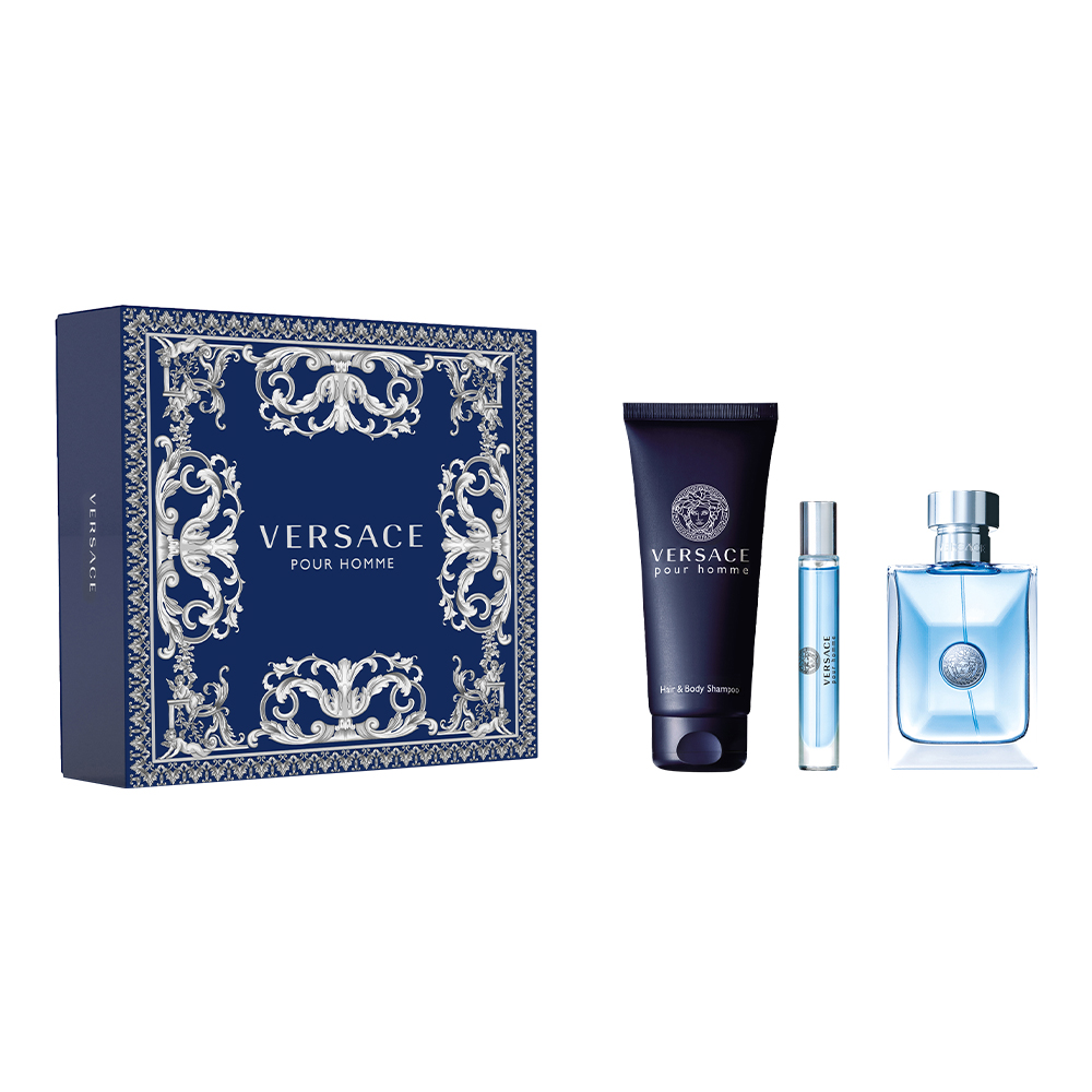 Pour Homme Eau De Toilette & Hair & Body Shampoo Set (Limited Edition)