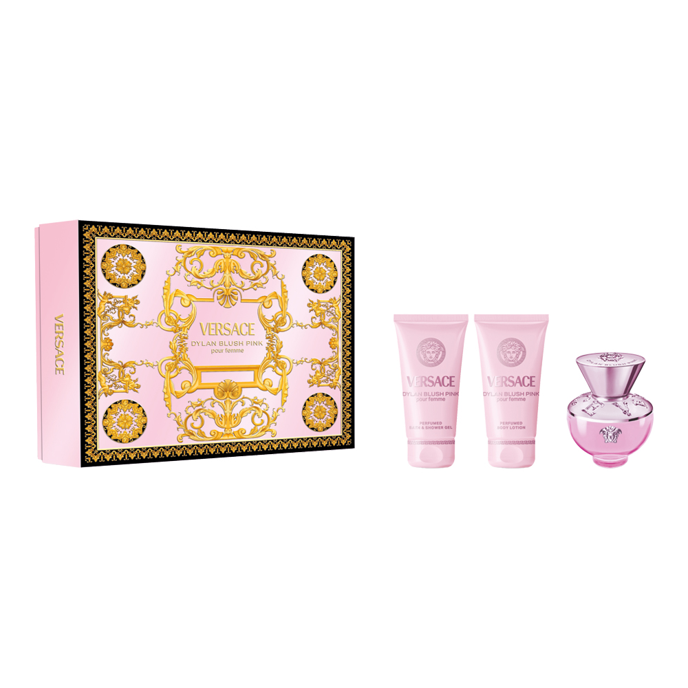 Dylan Blush Pink Pour Femme Eau De Parfum Trio (Holiday Limited Edition)