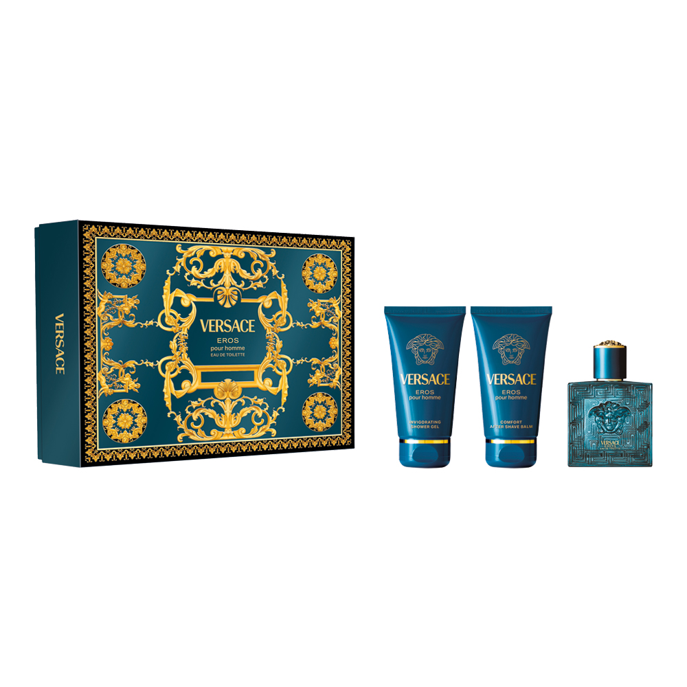 Eros Pour Homme Eau De Toilette Trio (Holiday Limited Edition)