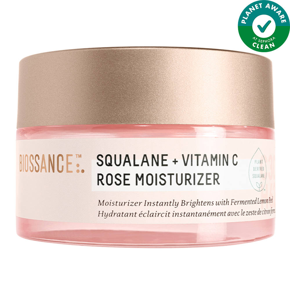 Squalane + Vitamin C Rose Moisturizer