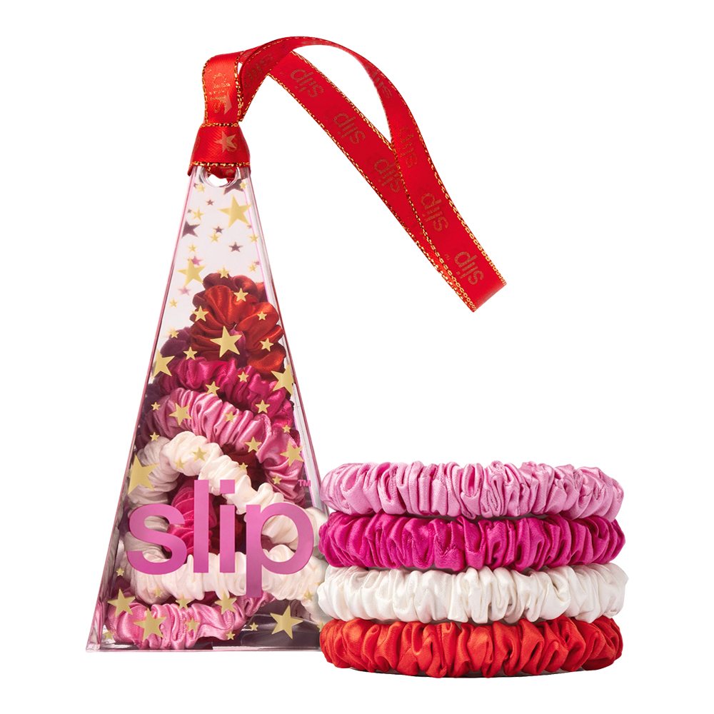 Pure Silk Skinny Scrunchies Set (Holiday Limited Edition)