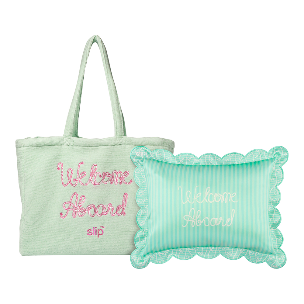 Travel Pillow With Complimentary Beach Bag (Limited Edition)