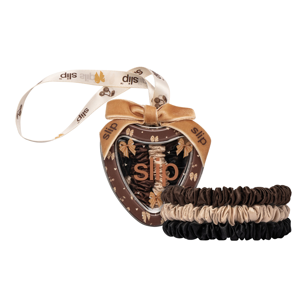 Pure Silk Skinny Scrunchie Ornament Trio (Holiday Limited Edition)