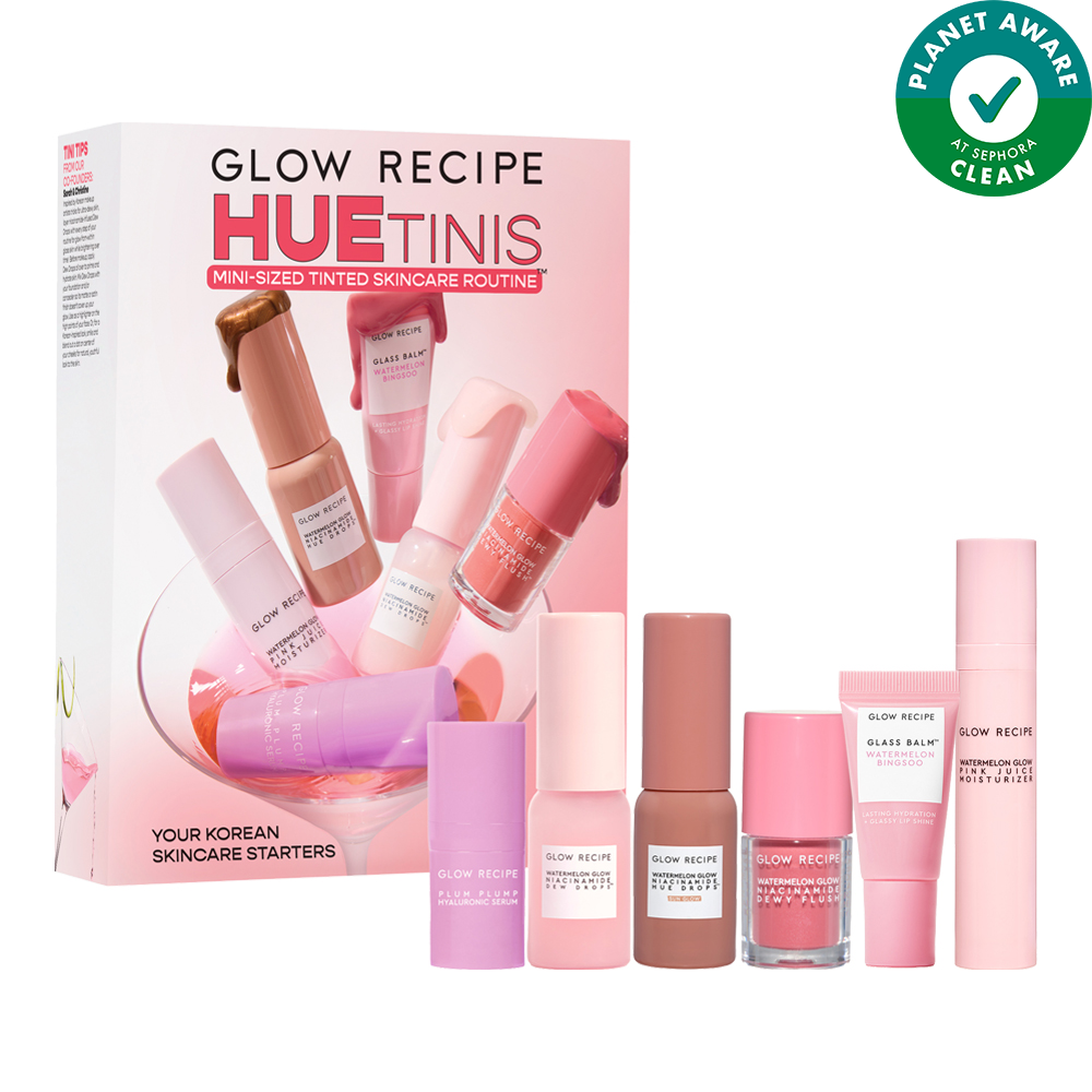 Hue Tinis Mini-Sized Tinted Skincare Routine Set
