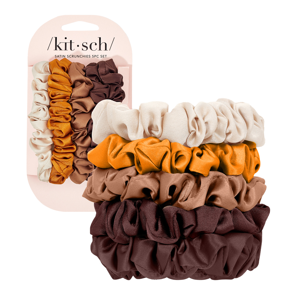 Satin Scrunchies Set