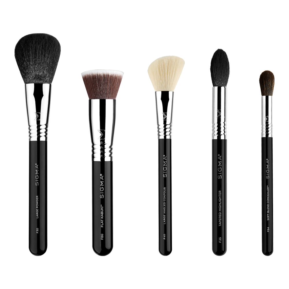 Classic Face Brush Set