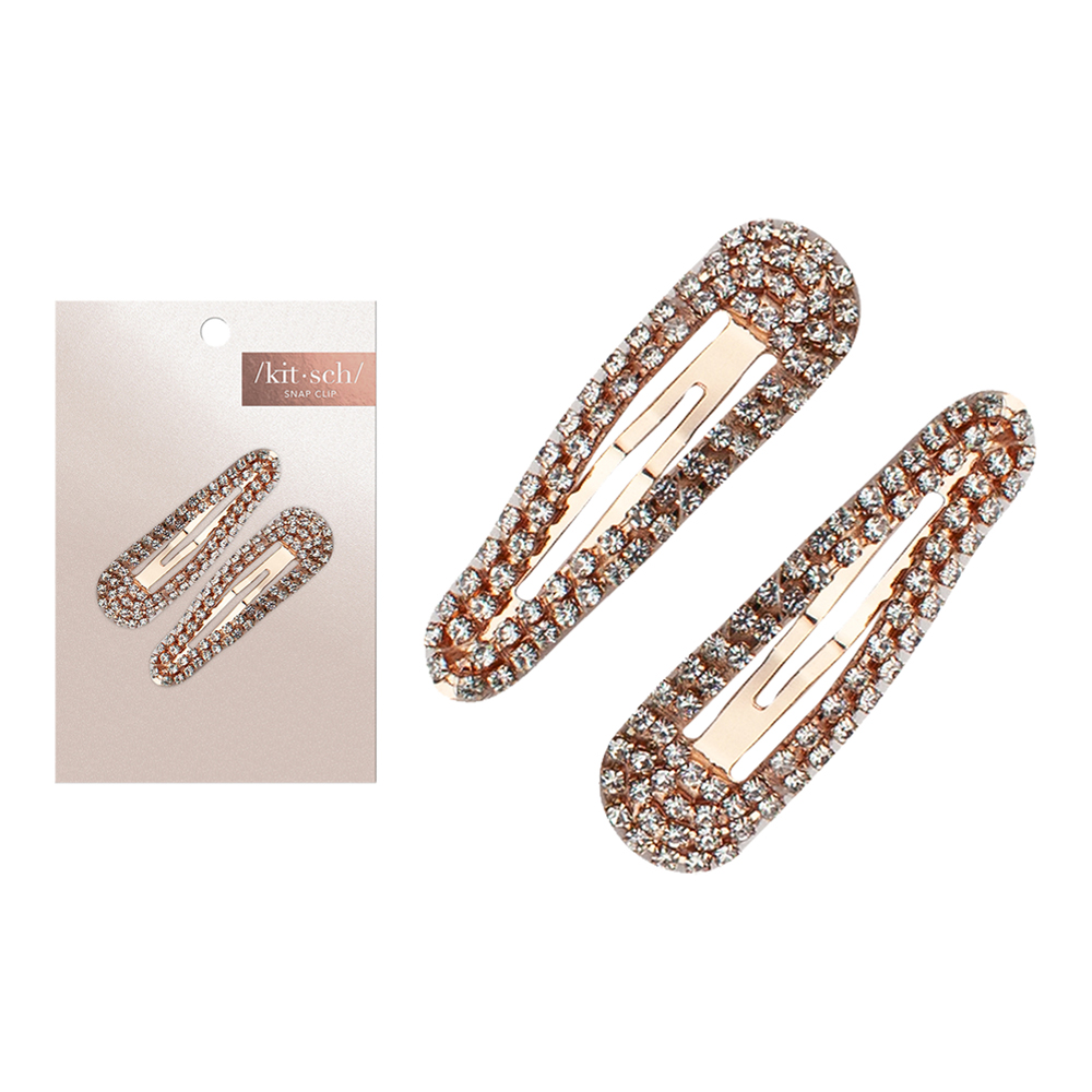 Rhinestone Snap Clips
