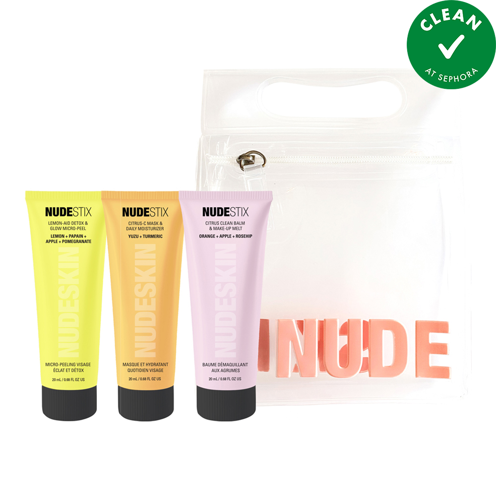 Nudeskin 3-Step Citrus Renew Skincare Set