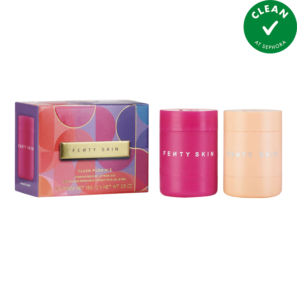 Plush Puddin’Z Intensive Recovery Lip Mask Duo (Holiday Limited Edition)