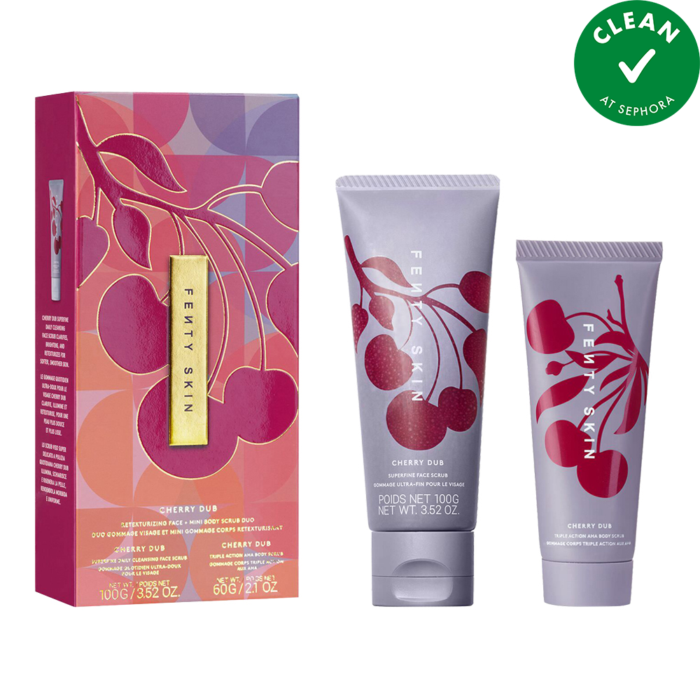 Cherry Dub Retexturizing Face + Body Scrub Duo (Holiday Limited Edition)