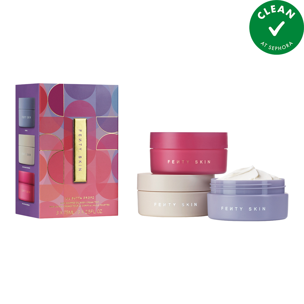 Lil Butta Dropz Mini Whipped Oil Body Cream Trio (Holiday Limited Edition)