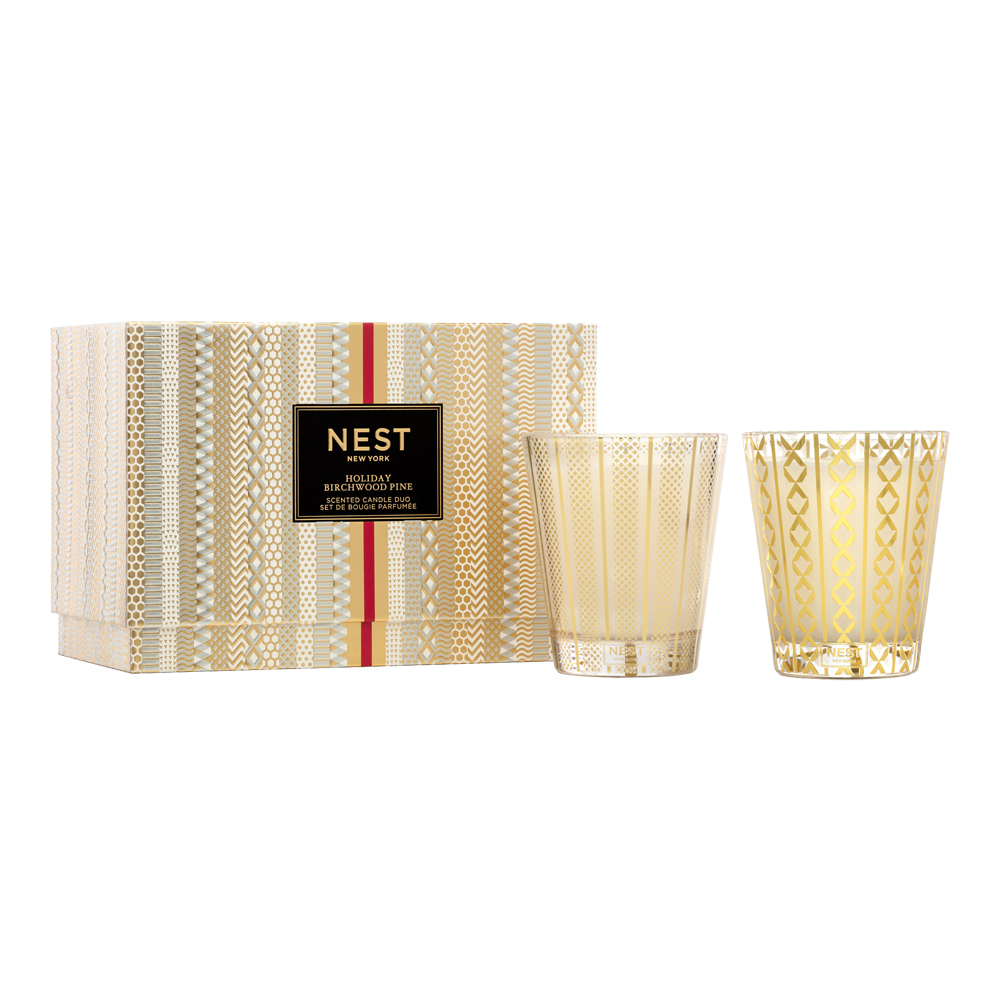 Holiday Birchwood Pine Scented Candle Duo (Holiday Limited Edition)