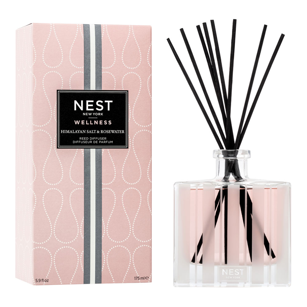Wellness Himalayan Salt & Rosewater Reed Diffuser
