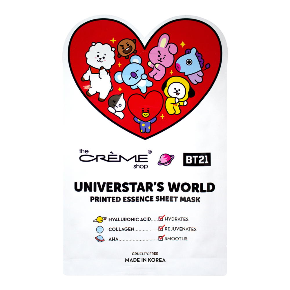 Universtar’s World Printed Essence Sheet Mask (Limited Edition)