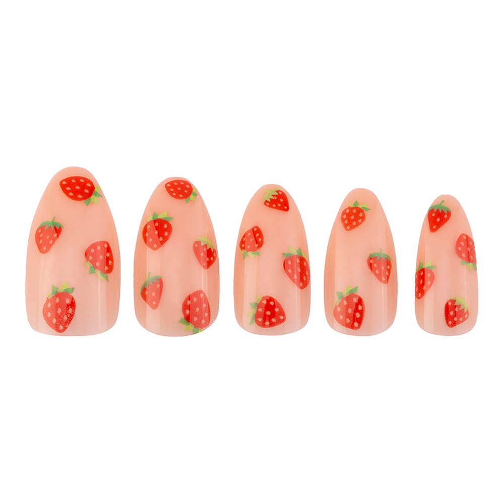 So Strawberry Press On Nails